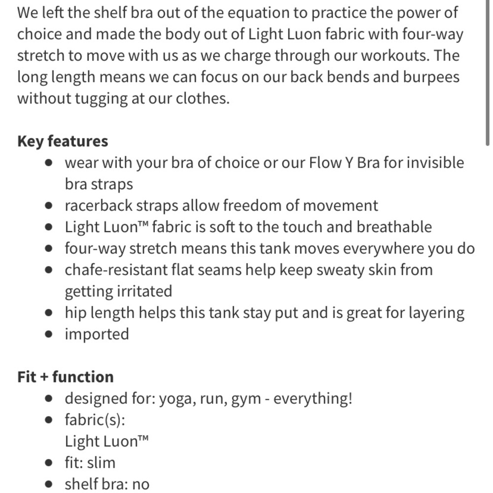 Lululemon Cool Racerback Tank - Petal Pop - Picture 9 of 9